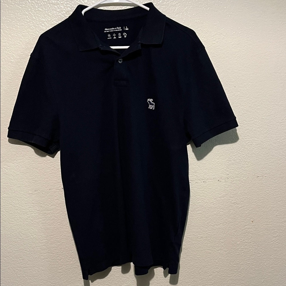 Abercrombie & FitchMen's Navy Polo Shirt